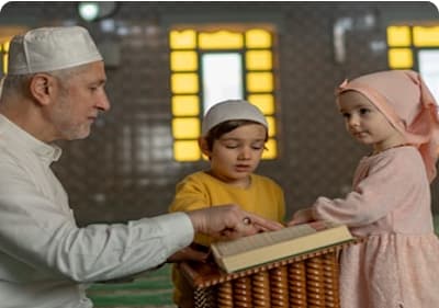 Senior Kindergarten children building Grade 1 readiness at Islamic School of Brantford
