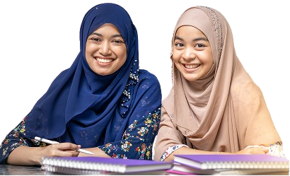 Girls Studying